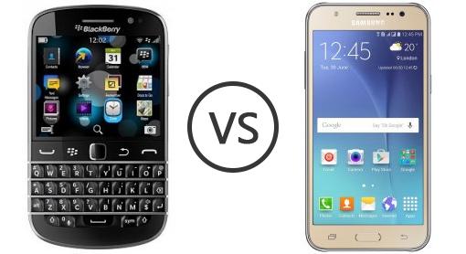 BlackBerry Classic vs Samsung Galaxy J5 - Phone Comparison