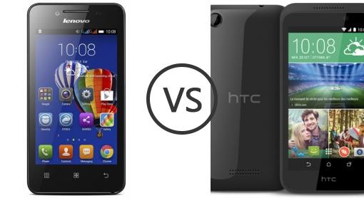 Lenovo A319 vs HTC Desire 320 - Phone Comparison