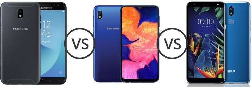 principio Serrado Interesante Samsung Galaxy J5 (2017) vs Samsung Galaxy A10 vs LG K40 - Phone Comparison