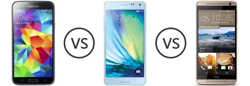 Vervloekt Buitengewoon Gedragen Samsung Galaxy S5 mini Duos vs Samsung Galaxy A5 vs HTC One E9+ - Phone  Comparison
