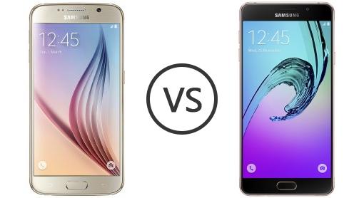 Samsung Galaxy S6 vs Samsung Galaxy A7 (2016) - Phone Comparison