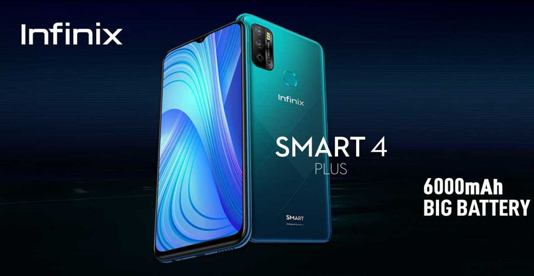 Телефон Infinix Smart 6 Plus 3/64Gb черный