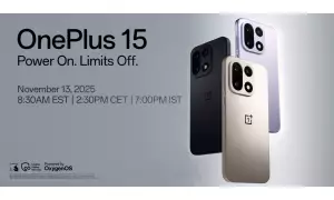 OnePlus 15 launching in India on November 13 with 6.78-inch 1.5K 165Hz AMOLED display, Snapdragon 8 Elite Gen 5 SoC