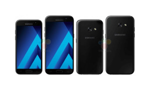Samsung Galaxy A3 (2017) and Galaxy A5 (2017) press renders leaked, will be water-resistant