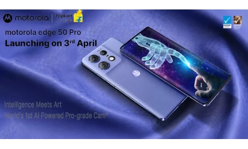 Motorola edge 50 Pro Launching in India on April 3 with 6.7-inch 1.5K 144Hz curved pOLED display, Snapdragon 7 Gen 3 SoC