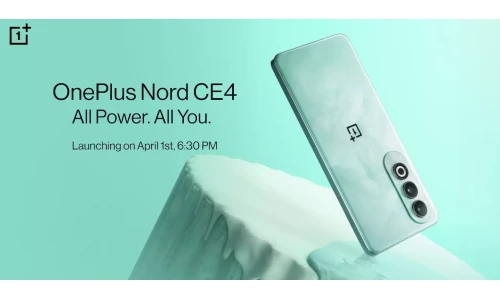 OnePlus Nord CE4 launching in India on April 1st with 6.7-inch FHD+ 120Hz AMOLED display, 8GB RAM, 100W fast charging
