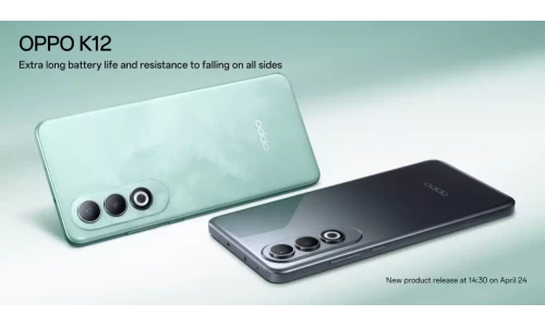 OPPO K12 to be launched on April 24th with  with 6.7-inch FHD+ 120Hz AMOLED Display, Snapdragon 7 Gen 3 SoC