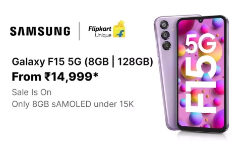 Samsung Galaxy F15 5G available in 8GB RAM variant in India with 6.5-inch FHD+ 90Hz AMOLED display, Dimensity 6100+ SoC