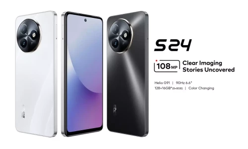 itel S24 launched India at Rs.10,999 with 6.6-inch 90Hz display, Helio G91 SoC, 108MP camera