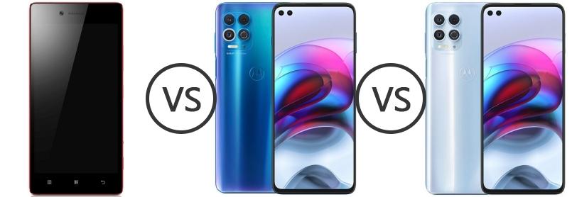Lenovo Vibe Shot vs Motorola Edge S vs Motorola Moto G100 - Phone
