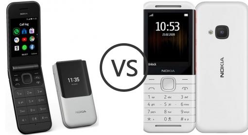 Nokia 2720 Flip Vs Nokia 5310 2020 Phone Comparison