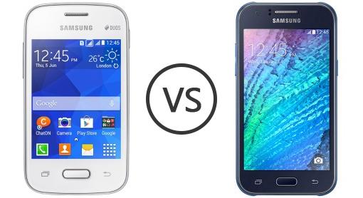 Samsung Galaxy Pocket 2 Vs Samsung Galaxy J1 Phone Comparison