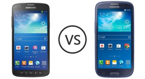 Samsung Galaxy S4 Active Lte A Vs Samsung Galaxy S3 Neo Gt I9301i Phone Comparison