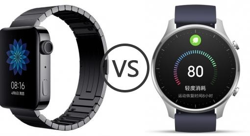 mi watch vs apple watch 3