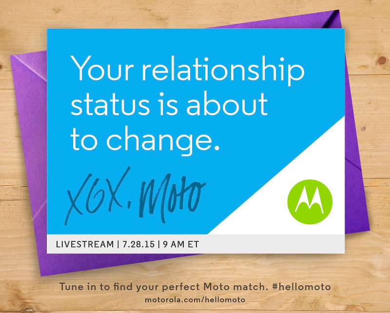 New Moto G 2015 and Moto X 2015 to be launched, Motorola sends out invites for July 28 event