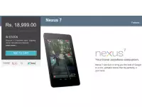 Google Nexus 7 32GB Wi-Fi model now available in the Play Store in India