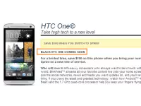HTC One in black to be available soon on AT&T and Sprint