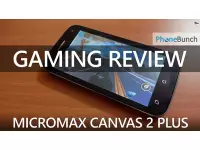 Gaming review of the Micromax A110Q Canvas 2 Plus