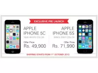 iPhone 5s and iPhone 5c now available in India on ebay