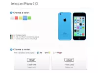 Apple iPhone 5c now available on pre-order, starting at $99