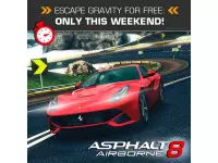 Asphalt 8: Airborne free for the iPhone and iPad this weekend