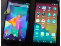 Android 4.4 KitKat and Nexus 5 appear in new live photos, show UI changes