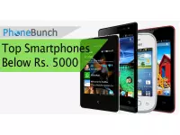 Top Smartphones of 2013 under Rs. 5000