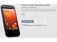 Motorola Moto G gets a Google Play Edition for $179