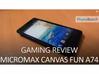 Micromax Canvas Fun A74 Gaming Review