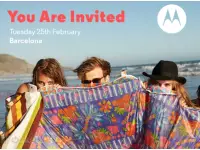 Motorola to hold an event on February 25th at MWC 2014