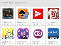 Play Store's People section lets you see apps that your friends like