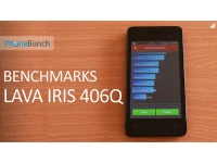Lava Iris 406Q Benchmarks on AnTuTu, Quadrant, NenaMark 2 with comparison