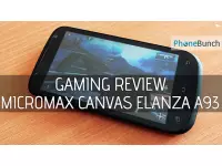 Micromax Canvas Elanza A93 Gaming Review