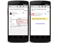 Gmail for Android updated with option to save attachments to Drive, better RTL support