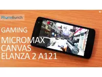 Micromax Canvas Elanza 2 A121 Gaming Review