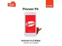 Gionee Pioneer P4 Android 4.4 KitKat update now rolling out in India