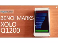 XOLO Q1200 Benchmarks, Performance comparison