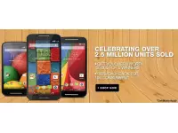 Motorola has sold 2.5 million smartphones on Flipkart