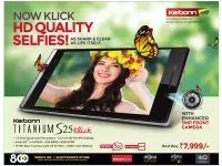 Karbonn Titanium S25 Klick goes official with 13 MP camera, 5-inch HD IPS display for Rs. 7999