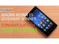 PhoneBunch Xiaomi Redmi 1S Giveaway Winner Announcement