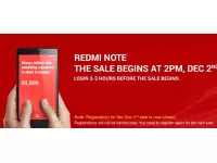 50,000 Xiaomi Redmi Note to go on sale today on Flipkart at 2 PM