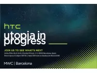 HTC is going to unveil its next flagship on March 1st