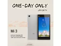 Xiaomi Mi3 is coming back for sale on January 26th in India
