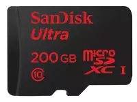 SanDisk unveils 200GB microSDXC memory card, good luck finding a phone that supports it