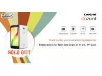 Coolpad Dazen 1 sold out in just a few seconds on Snapdeal