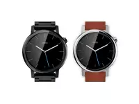 Some leaked images of the new Moto 360 confirm two sizes