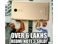 Xiaomi has sold 600,000 units of the Redmi Note 3 in India in just 2 months