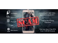ChampOne C1 4G smartphone with fingerprint sensor for Rs. 501 is just another scam