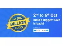 Flipkart Big Billion Days Sale: Moto Turbo for just Rs. 13999, huge discounts on Samsung Galaxy On8, LeEco Le 2, Mi 5, Redmi 3S Prime, Zenfone 2
