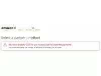 Amazon disables COD, Flipkart and Snapdeal restrict orders after Indian Government scraps Rs. 500 and Rs. 1000 notes